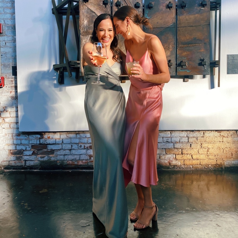 BHLDN Freya Moss Bridesmaid Dress ❤️